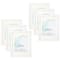 6 Pack: White 8" x 10" Frame with Mat, Lifestyles™ by Studio Décor®